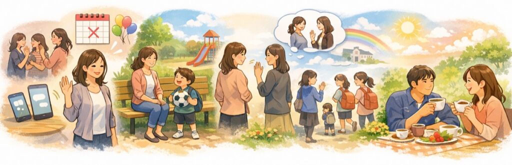 まとめ：ママ友付き合いがしんどい…気持ちをラクにするヒント