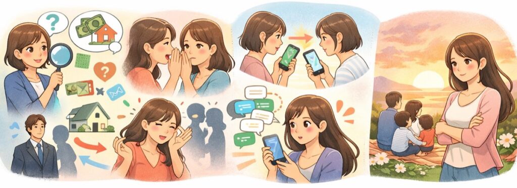 プライベートに踏み込んでくる詮索タイプ