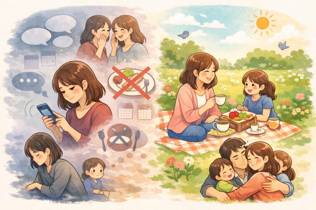 フェードアウトしながら表面上の礼儀だけ保つ