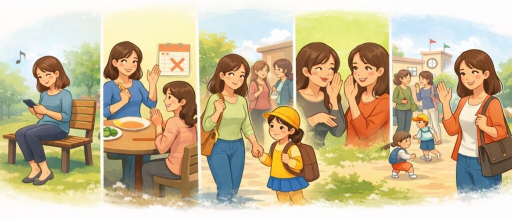 グループから自然に抜ける「君子危うきに近寄らず」作戦