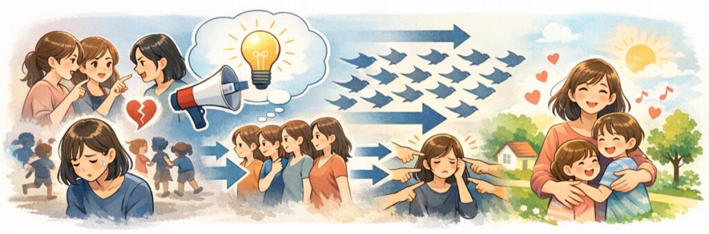 集団心理に巻き込まれないために知っておきたいこと