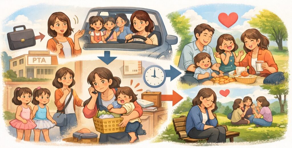 「仕事が忙しいから」「PTAがあるから」と言われると断れない