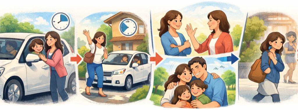 「通り道だから大丈夫！」のひと言で始まる定番パターン