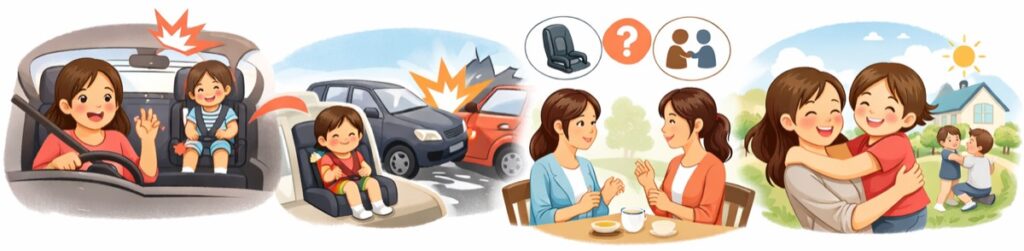 万が一の事故が怖くてプレッシャーがある