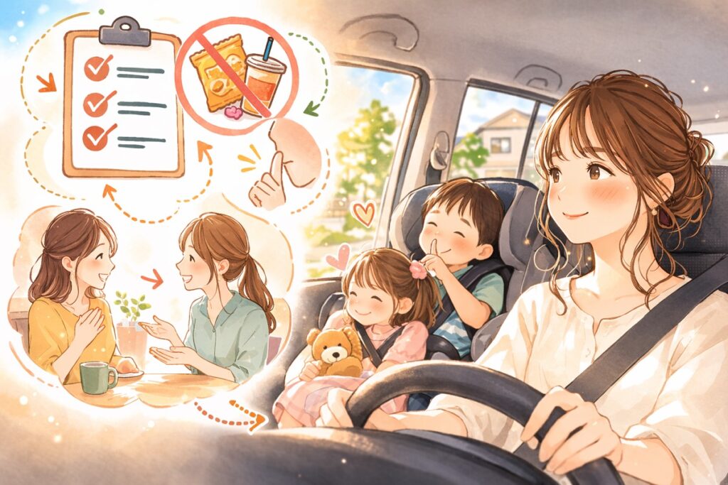 車内マナーが悪くて安全運転に支障が出ている