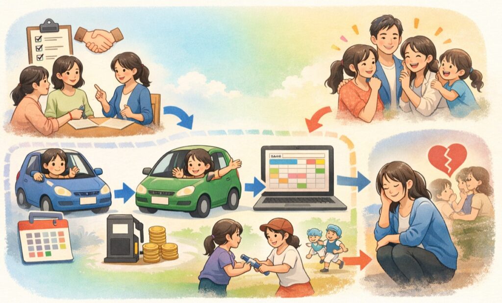 最初にルールを決めておくとトラブルが減る