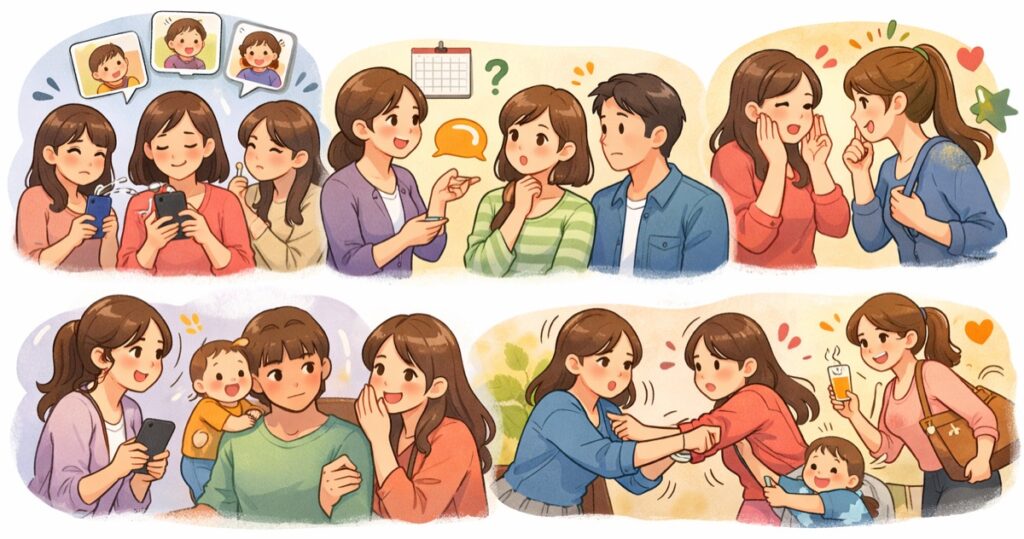 こんなママ友に「もう無理」と感じた実際の声