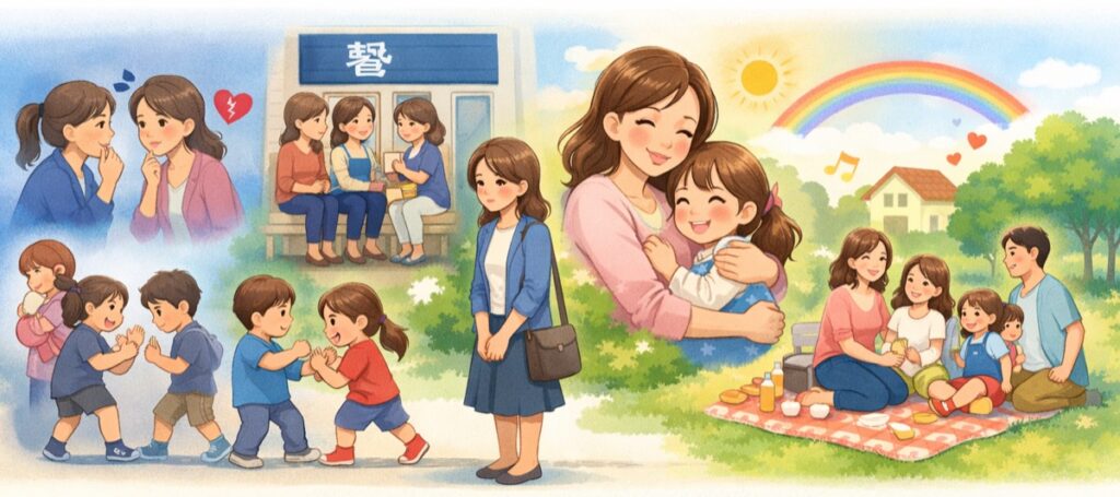 約4割のママが受験期にママ友関係で悩んでいる