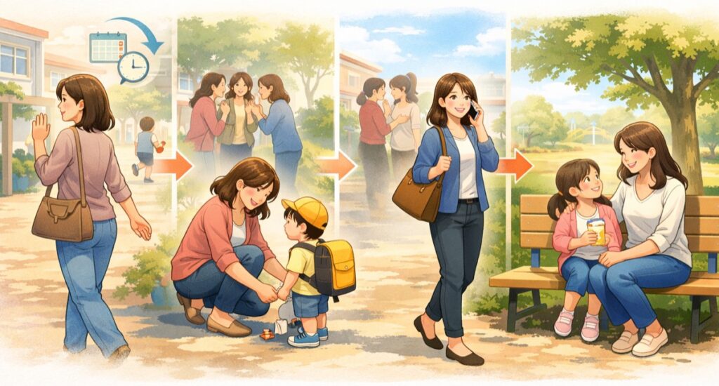 送迎や立ち話での対処法