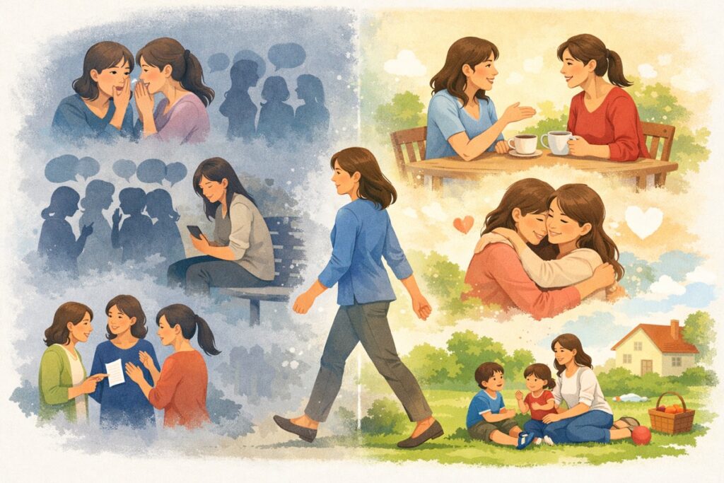 信頼できる相手を見極めて深く付き合う