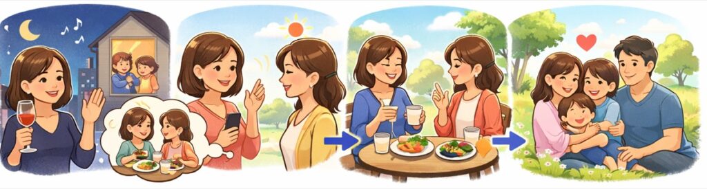 「夜は難しいけど昼なら」と代案を出す断り方