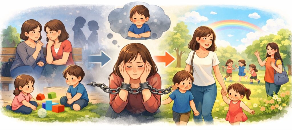 「子どもへの影響」を考えると、なかなか離れられない