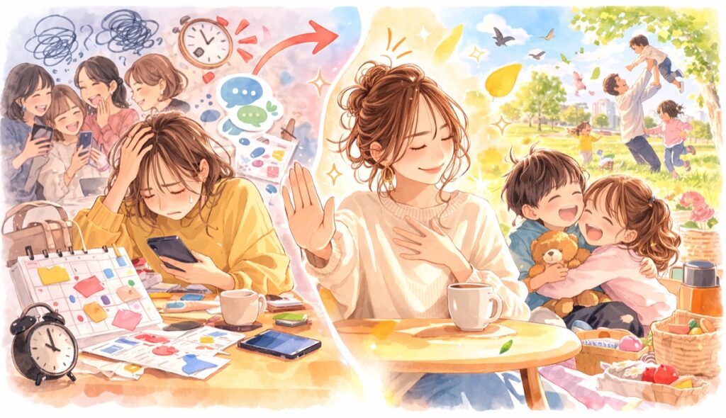 相手に期待しない・無理に合わせない