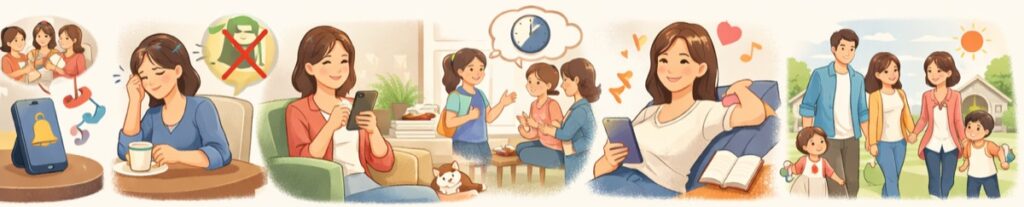 LINEは「義務」じゃない。自分のペースで返す