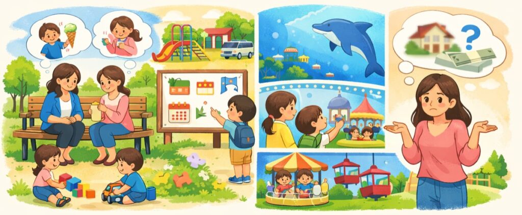 話題は子どもの話に絞ると気がラク