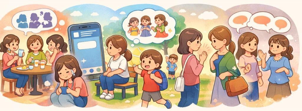 同じ経験をしたママたちの声