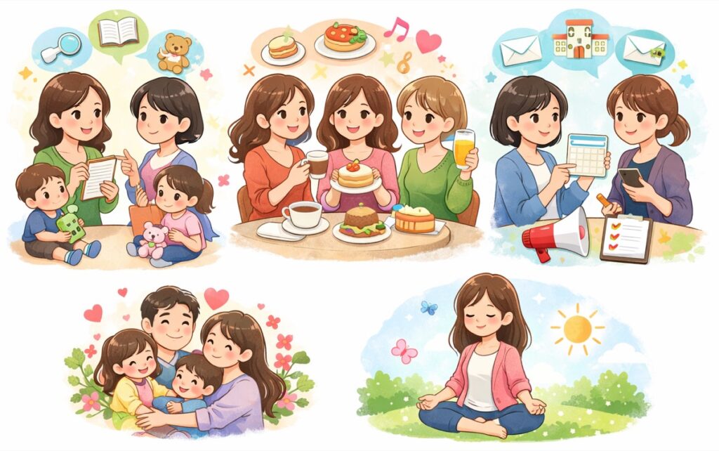 グループの目的別に名前のトーンを合わせる方法