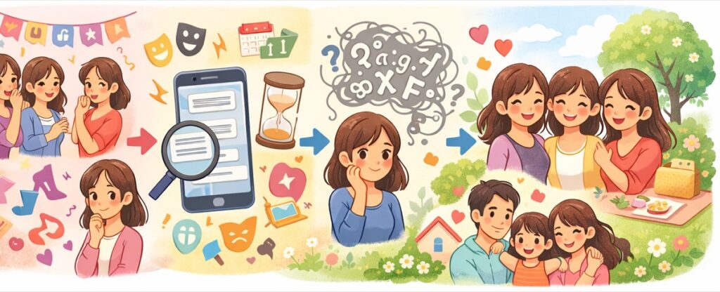 浮かないためのさりげない配慮