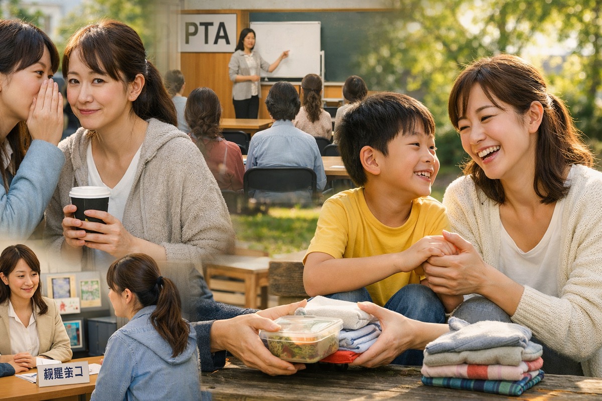 シングルマザーのママ友付き合い方｜距離感・詮索・PTA…気楽に関係を築く7つのヒント