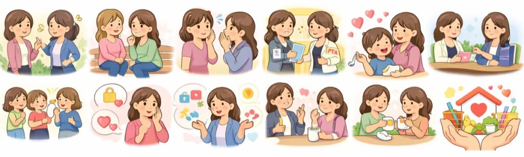 まとめ:シングルマザーのママ友付き合い方|気楽に関係を築くヒント