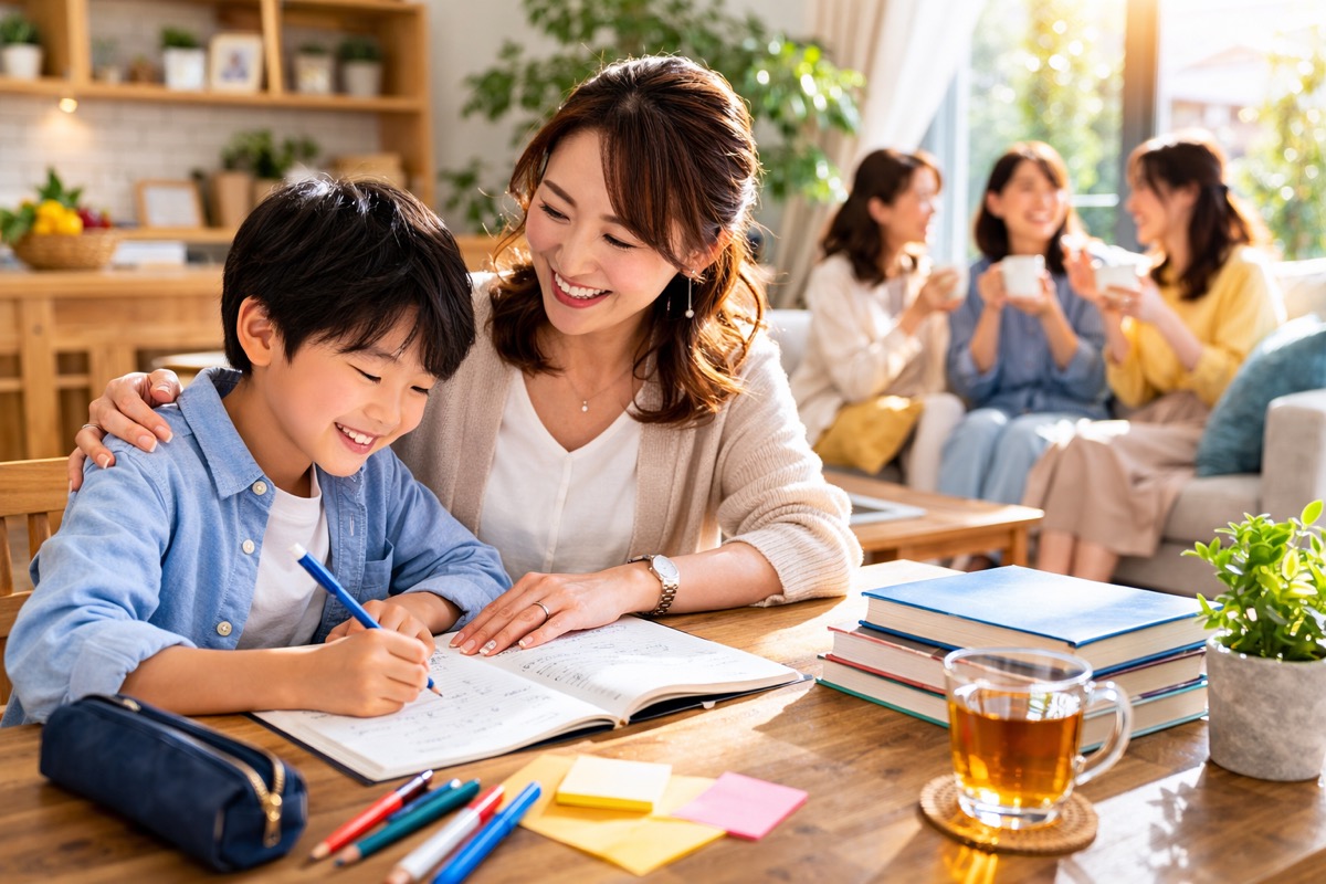 中学受験のマウントママ友に振り回されない方法｜タイプ別の対処法と受験期の心の持ち方