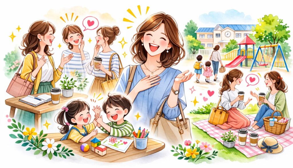 まとめ:ママ友との雑談が苦手な人のための会話が続くコツ