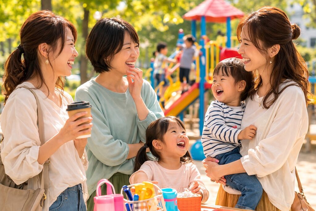 年上ママ友との付き合い方｜敬語・タメ口・距離感の悩みをスッキリ解決するコツ