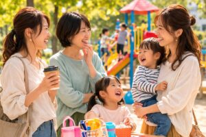 年上ママ友との付き合い方｜敬語・タメ口・距離感の悩みをスッキリ解決するコツ