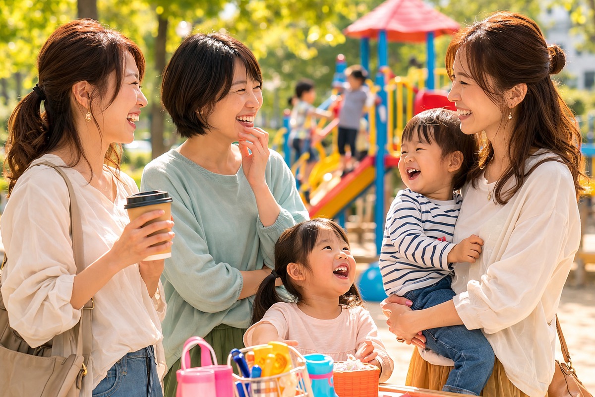 年上ママ友との付き合い方｜敬語・タメ口・距離感の悩みをスッキリ解決するコツ