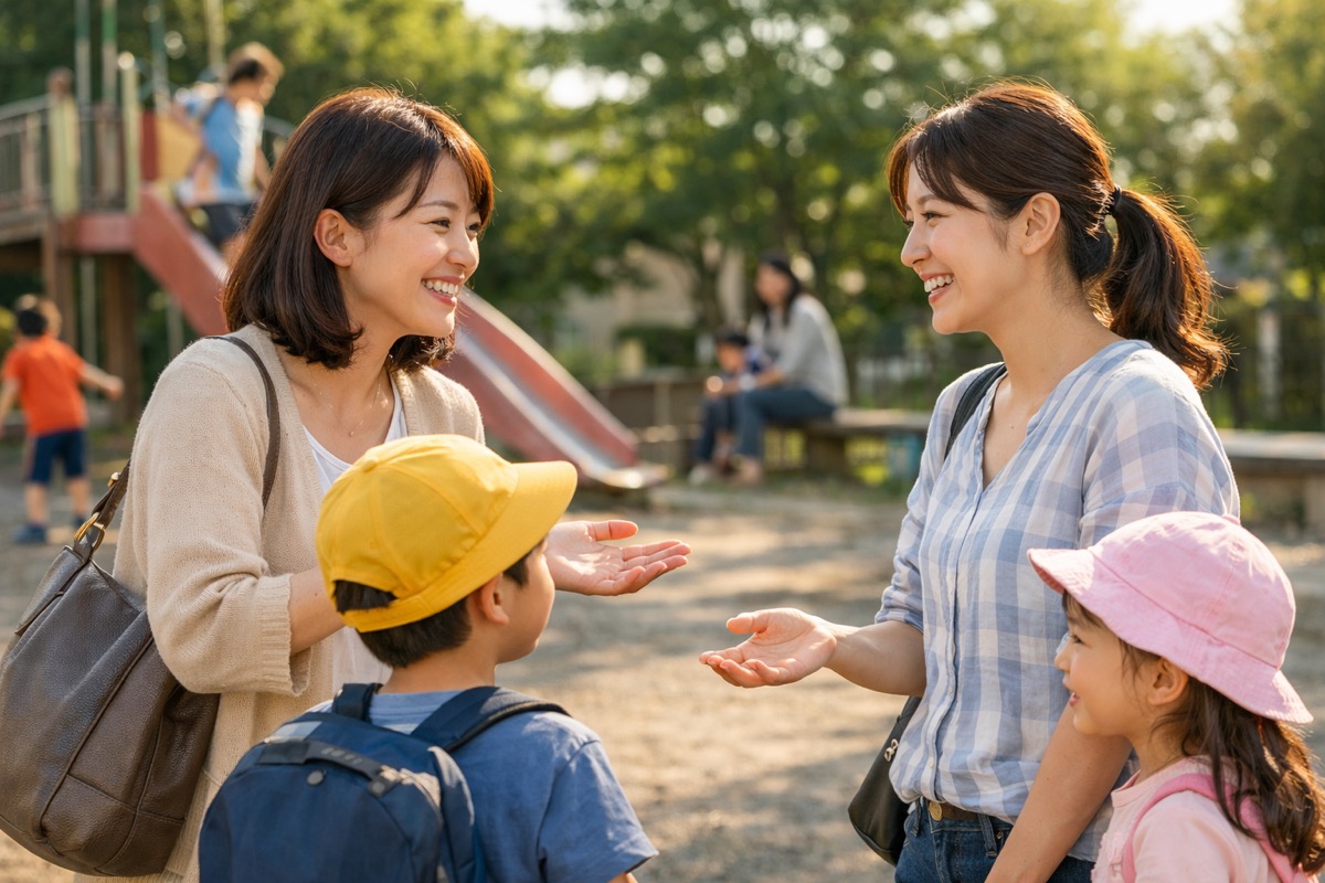 ママ友 初対面の会話で好印象を残すひと言と話し方｜緊張しやすいママ向け実践ガイド