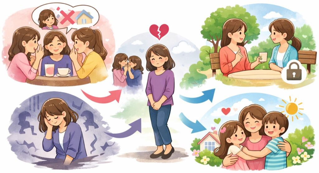 噂話・陰口に巻き込まれたケース