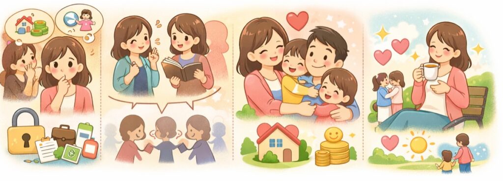 個人的な情報はできるだけ話さない・聞かない