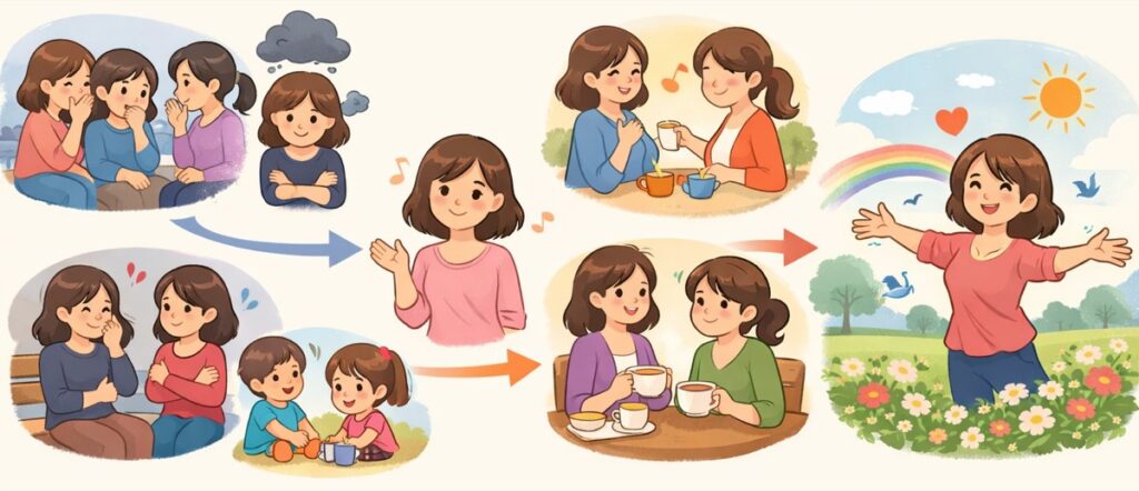 噂話・陰口に加わらないための具体的な切り抜け方