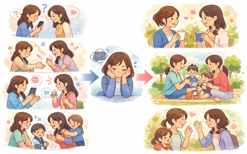 欲しいオーラが出ているママに共通する行動パターン