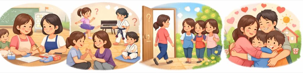 役員・習い事・行事など、「場」を変えると変わる理由