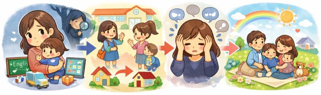 塾・習い事・引っ越し先まで追いかけてくる