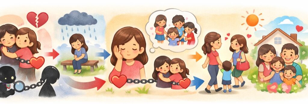 強い依存体質と、一人の相手への執着