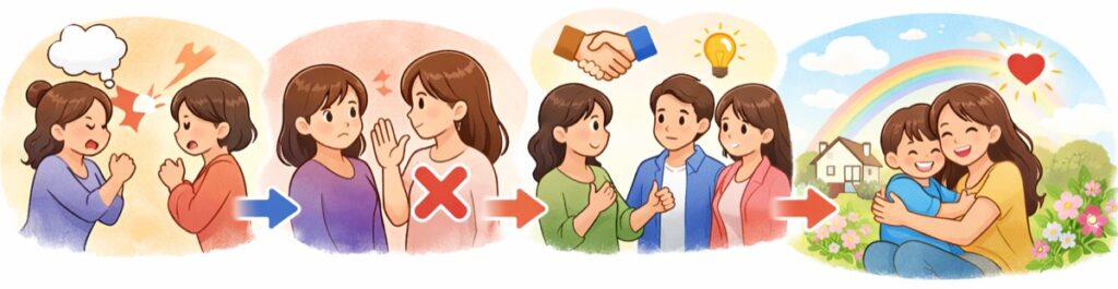 どうしても限界なら、はっきりと意思を伝える