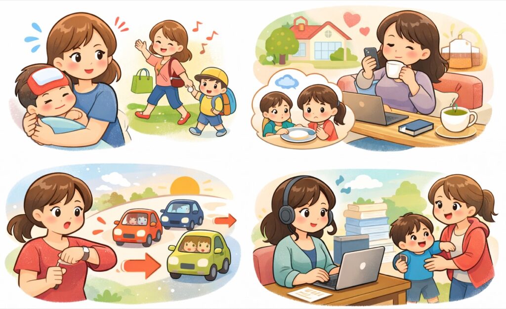 子どもを平気で押しつけてくる／頻繁に預かりを要求してくる