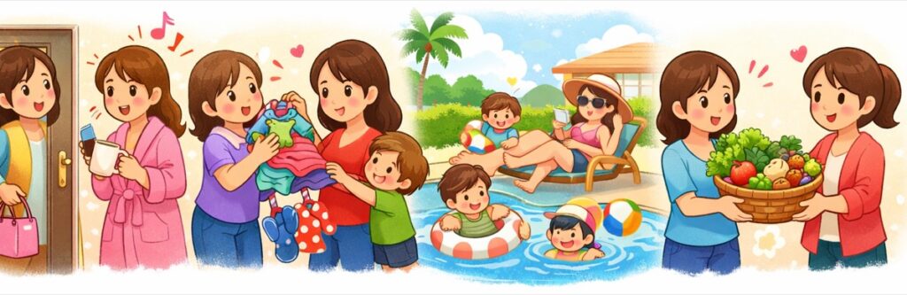 家や物を「当然のように使う」厚かましいタイプ