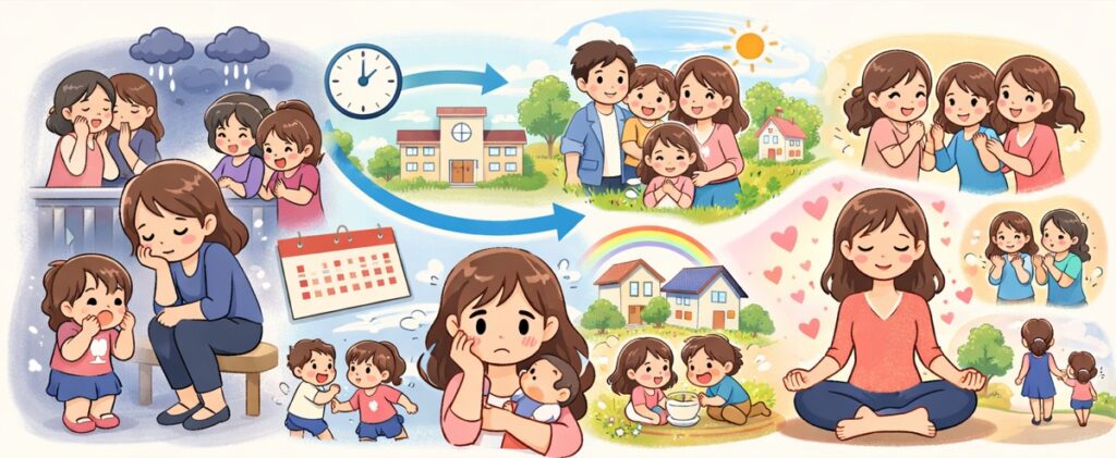 「ママ友関係を壊したくない」という恐怖が邪魔をしている