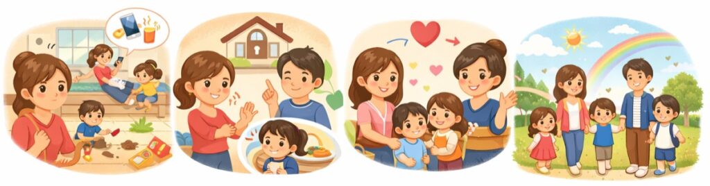 子どもを頻繁に押しつけてくるママ友との関係を見直した話