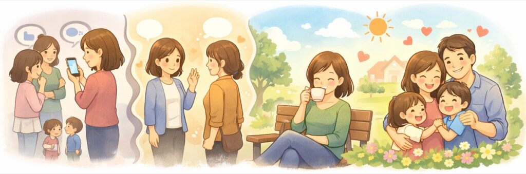 同じコミュニティに居続けるなら「適度な距離感」の作り方