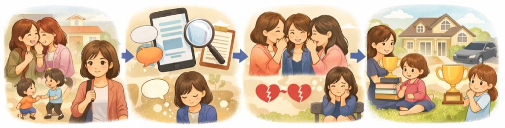 ママ友関係でフレネミーが生まれやすい理由