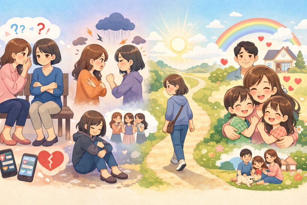 早めに気づいて、早めに動く──関係が深くなる前が大事