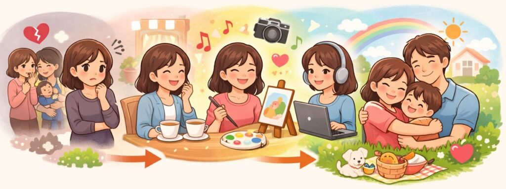 ママ友以外にも「本音を話せる場所」を持つ