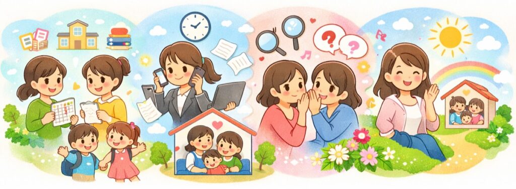 必要な情報だけやり取りする「情報共有型」