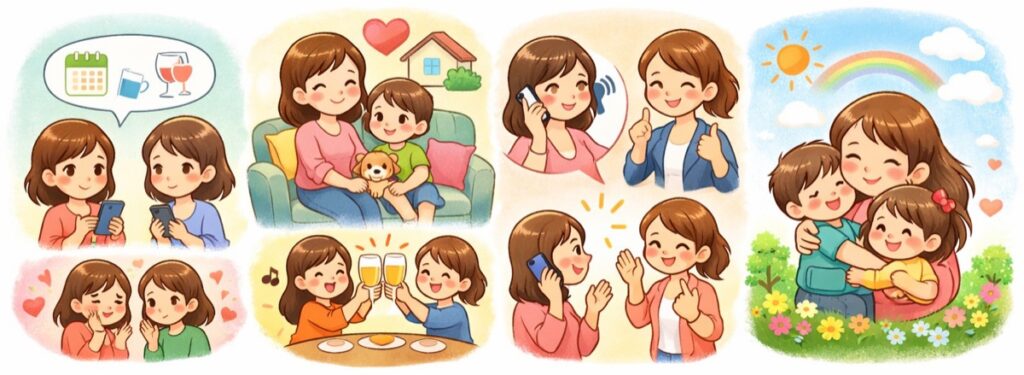 グループLINEでの断り方例文