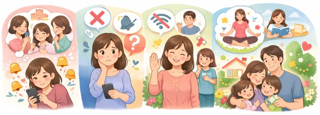 LINEグループへの誘いを上手に断る方法