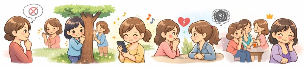 無視する側の心理パターン6つ